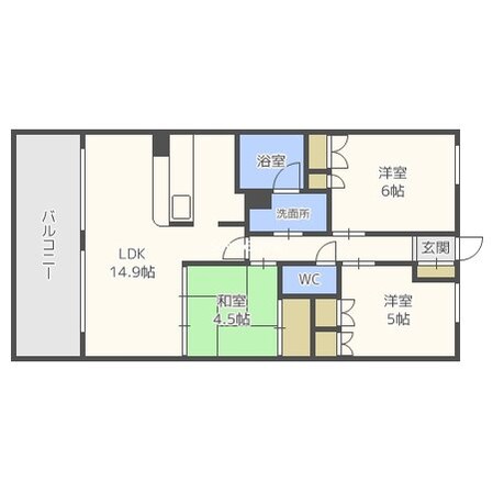 CITY SPIRE日本橋の物件間取画像